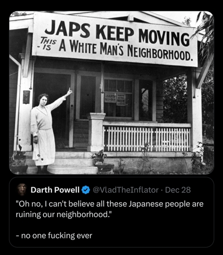 Crackers being racist against the japanese in 1923