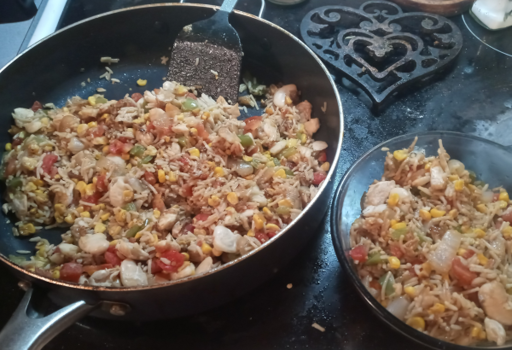 Next time I think I'm going to get some veg chorizo and make paella. 🤔 